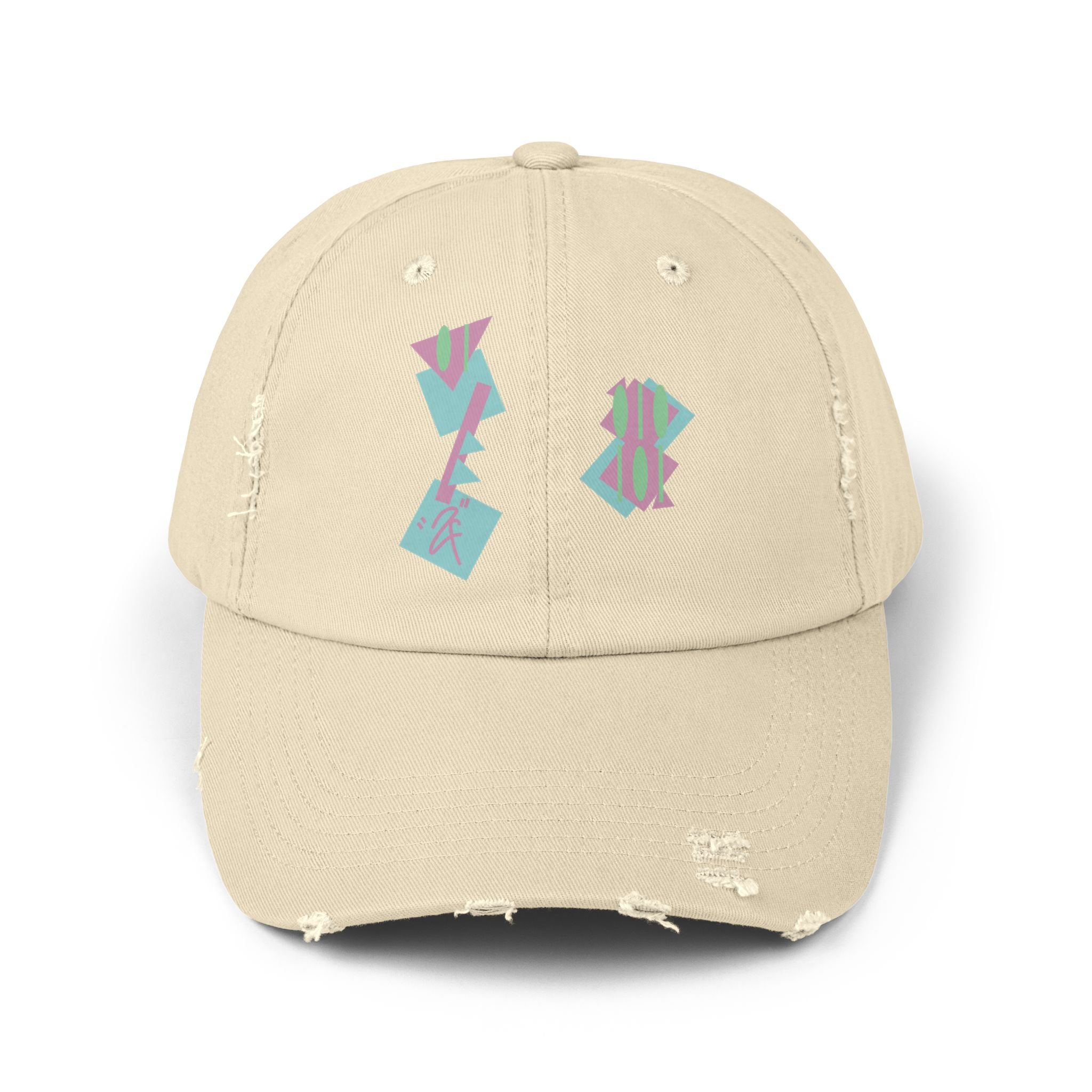 “2Filthi” Filth Wave Zero One Printed Unisex Distressed Cap