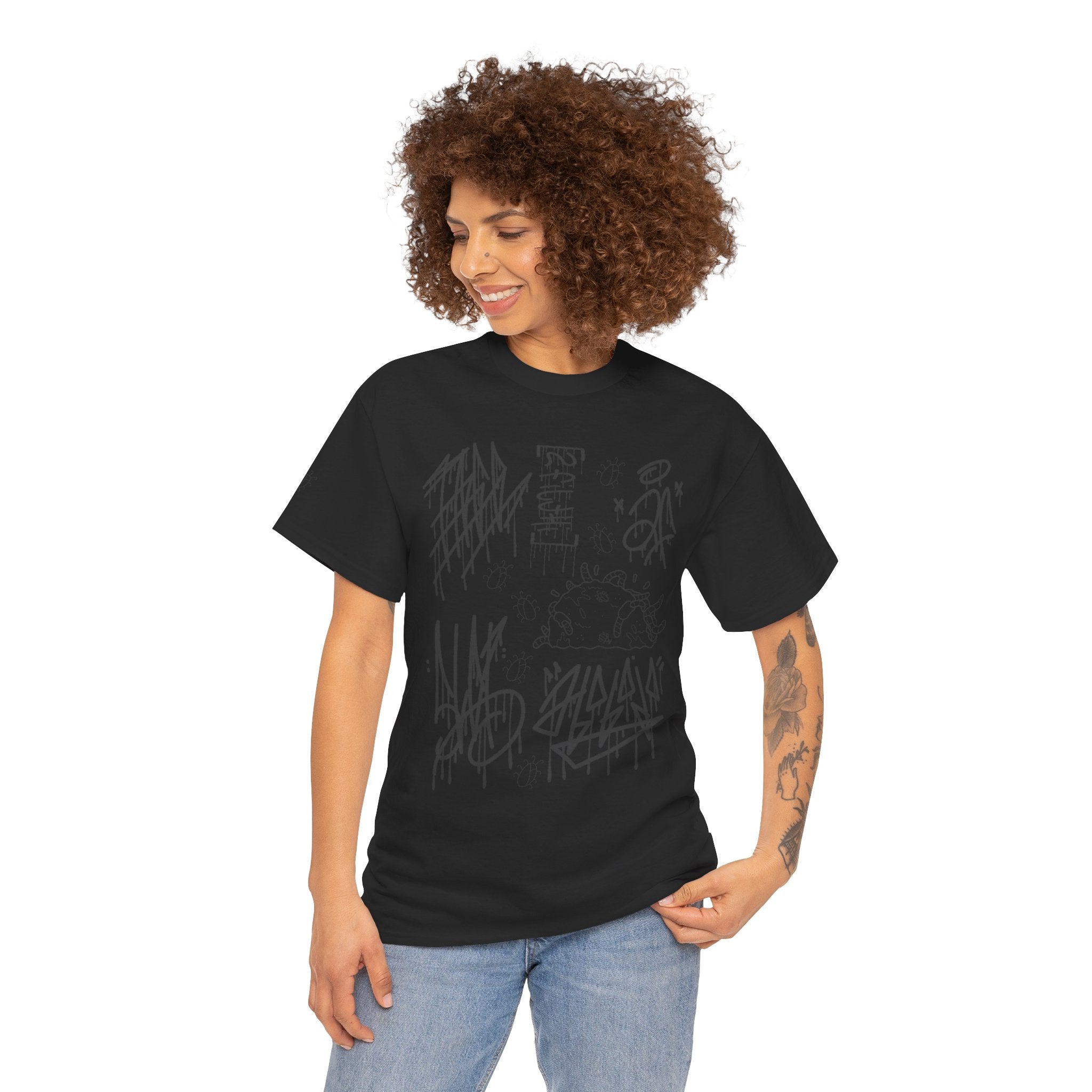 ”2filthi” Slime Fiesta Black out tee