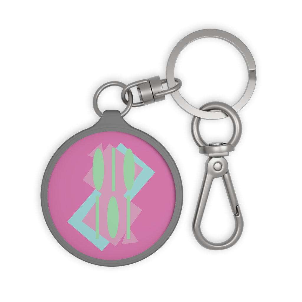 “2Filthi” Filth Wave Zero One Pink Keyring Tag