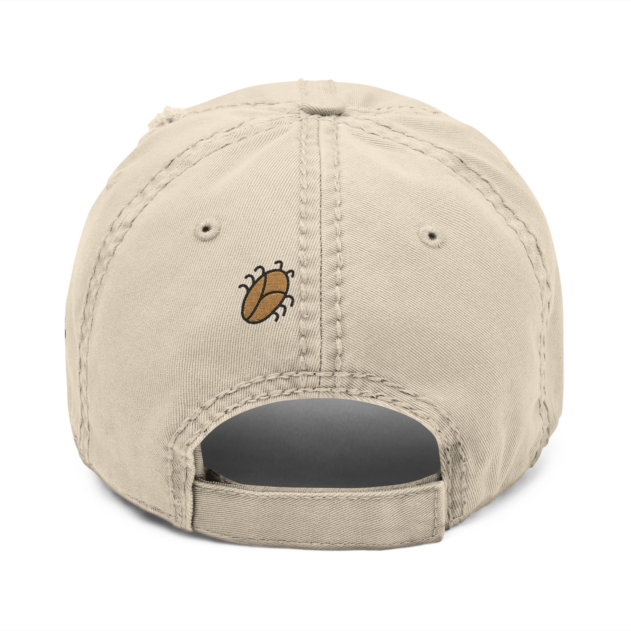 “2Filthi” Crawling In Filth Distressed triple Embroidered hat