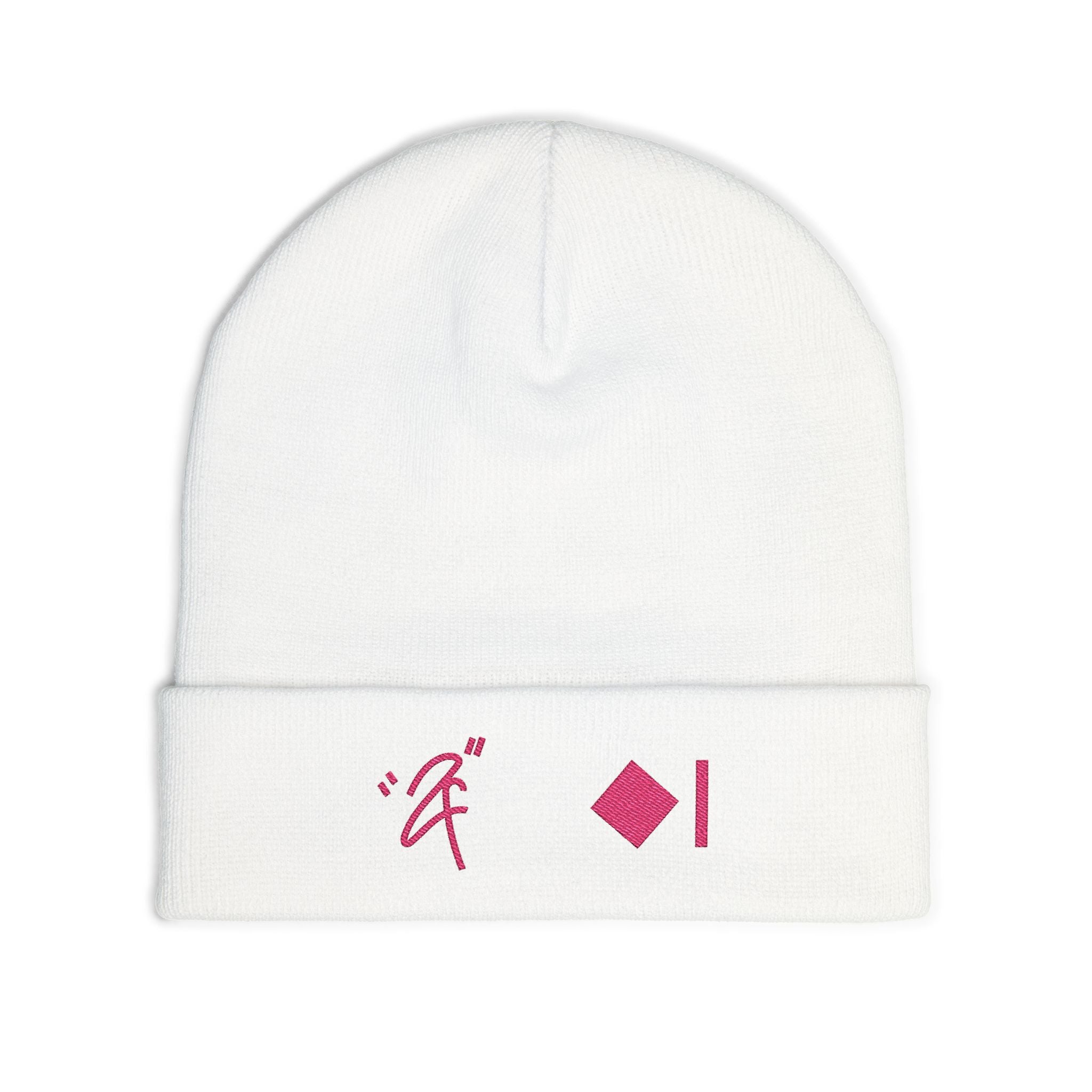 “2Filthi” Filth Wave Zero One Knit Beanie Embroidered