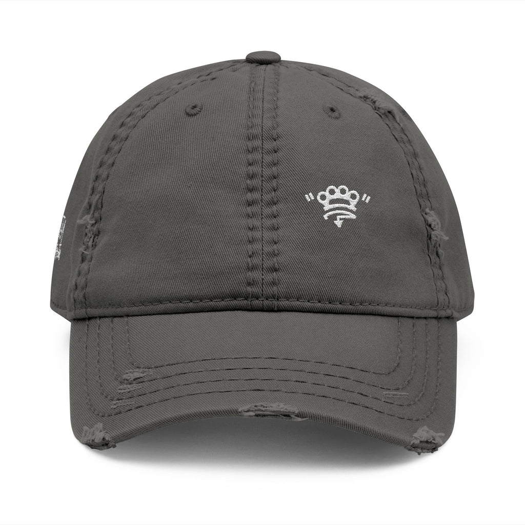 “2Filthi” Graffiti Knuckles Distressed and double embroidered Hat