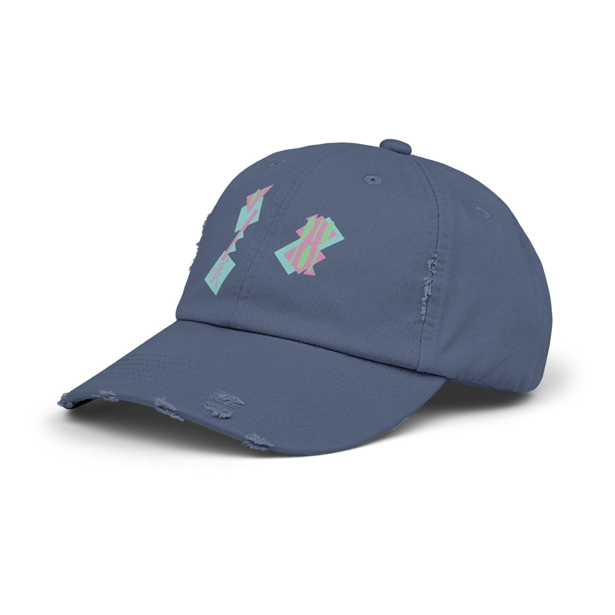 “2Filthi” Filth Wave Zero One Printed Unisex Distressed Cap