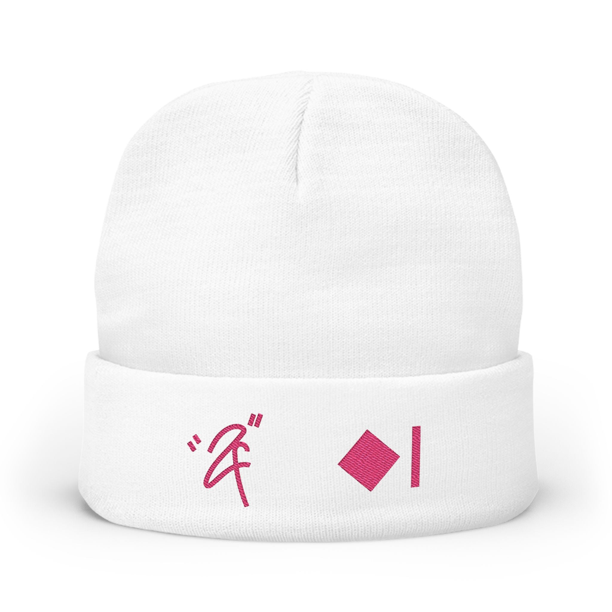 “2Filthi” Filth Wave Zero One Knit Beanie Embroidered