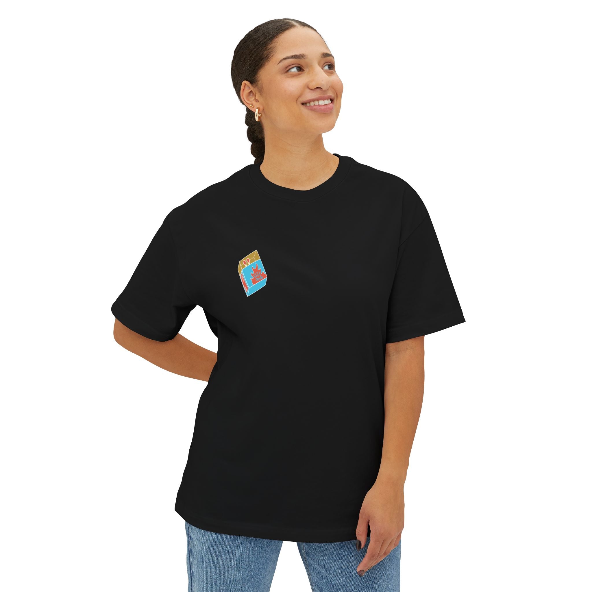 “2Filthi” Pyro Paradise Oversized Boxy Tee