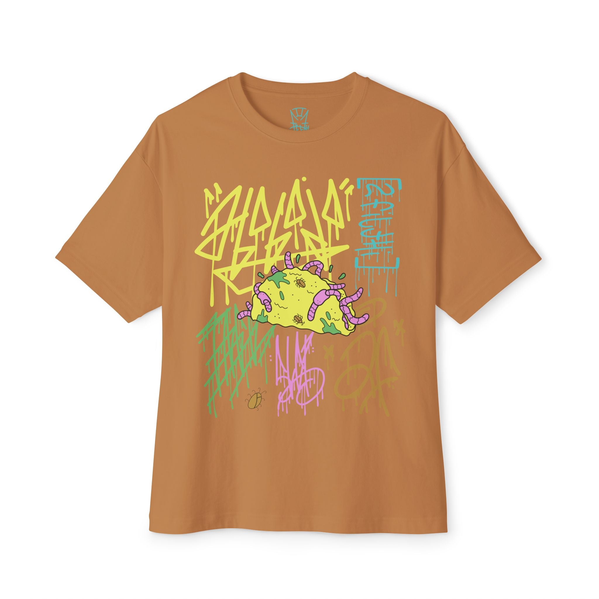 “2Filthi” Slime Fiesta Oversized Boxy Tee