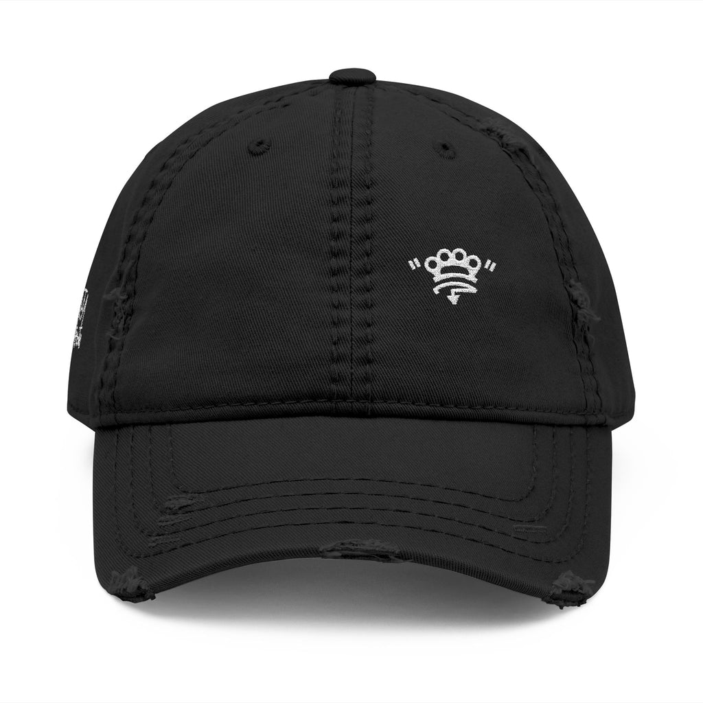 “2Filthi” Graffiti Knuckles Distressed and double embroidered Hat