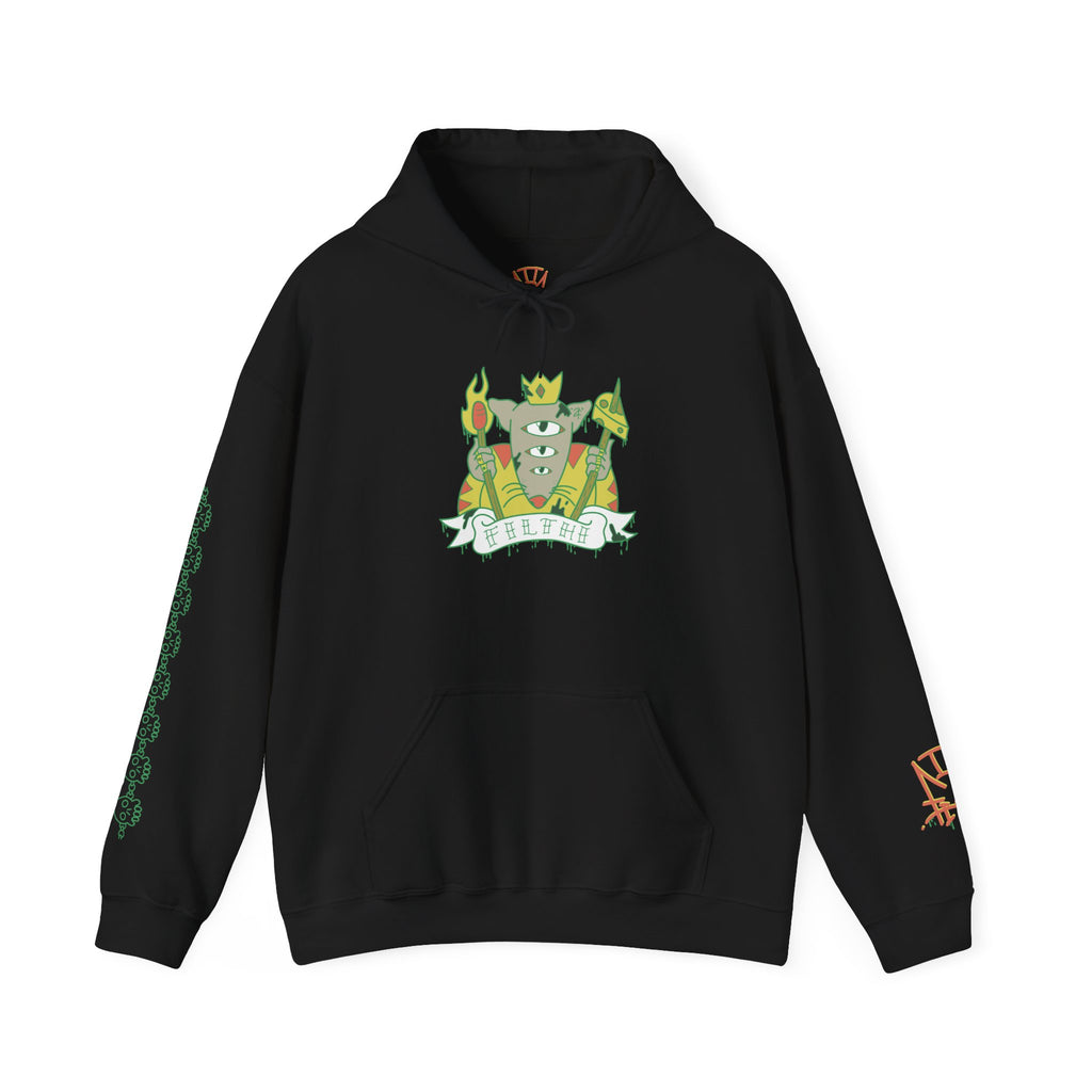 “2Filthi” King of filth Hooded Sweatshirt