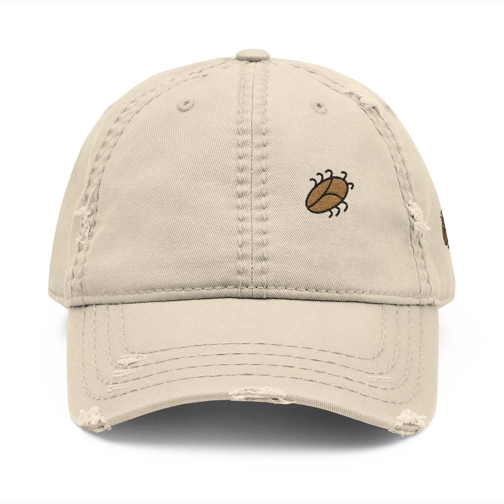 “2Filthi” Crawling In Filth Distressed triple Embroidered hat