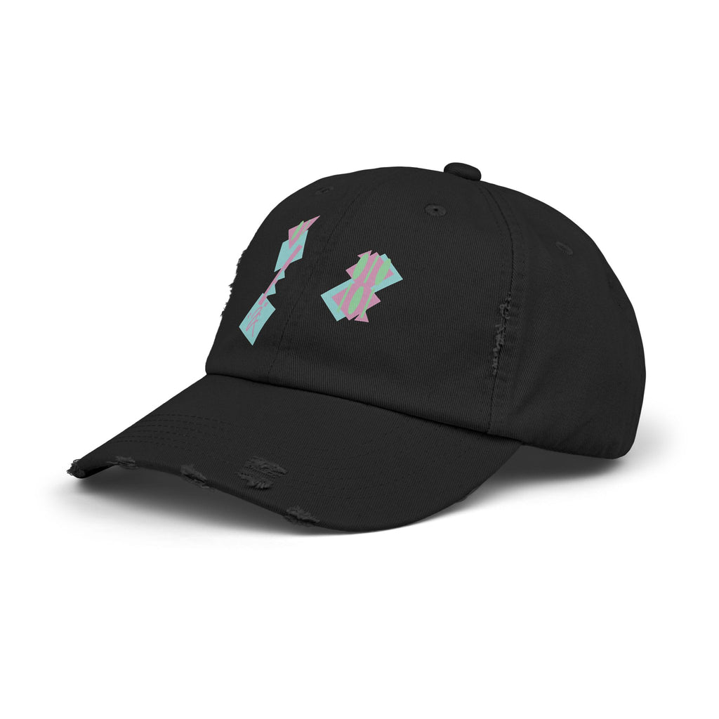 “2Filthi” Filth Wave Zero One Printed Unisex Distressed Cap