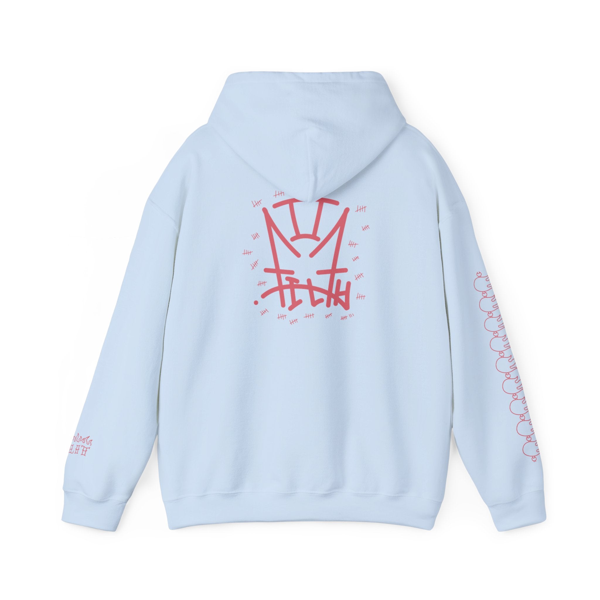 “2Filthi” Lit up Hooded Sweatshirt
