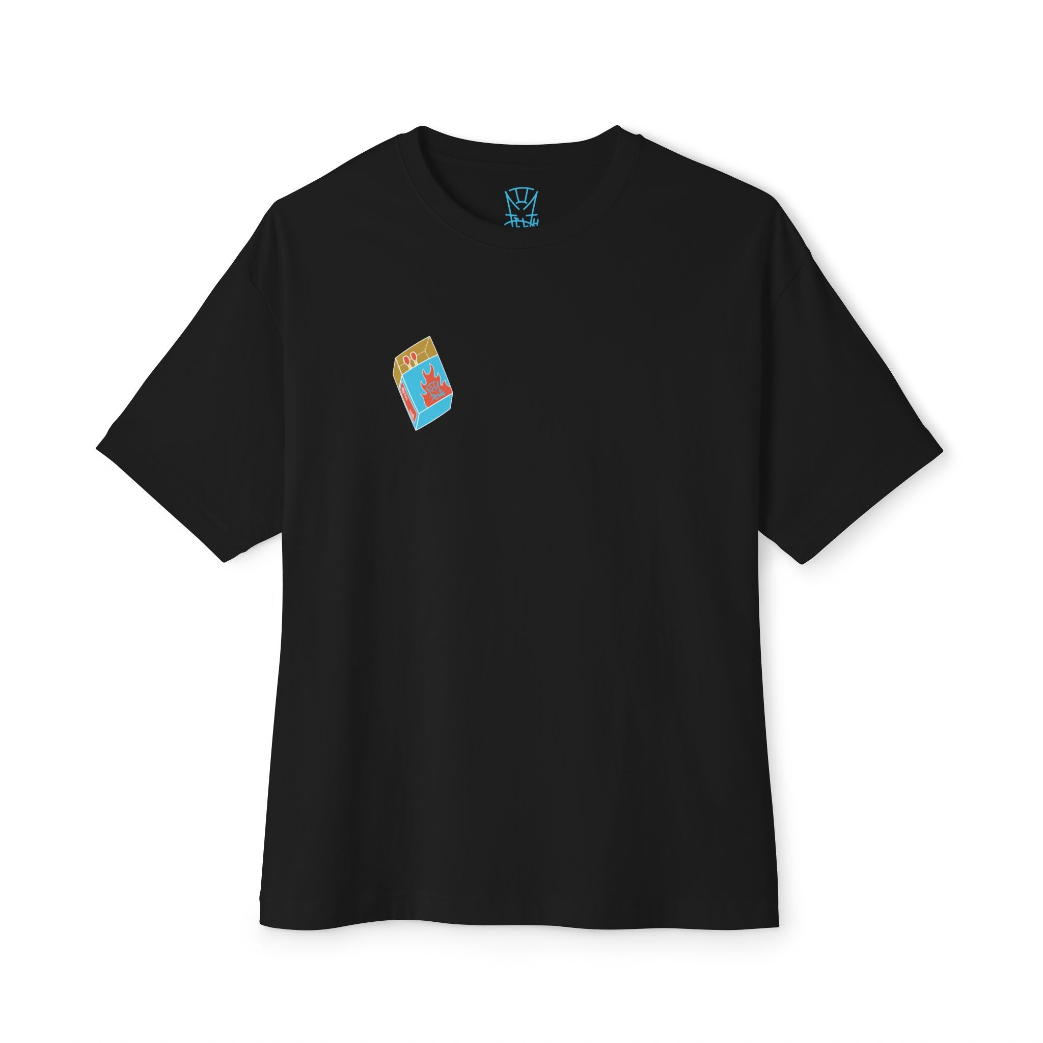 “2Filthi” Pyro Paradise Oversized Boxy Tee