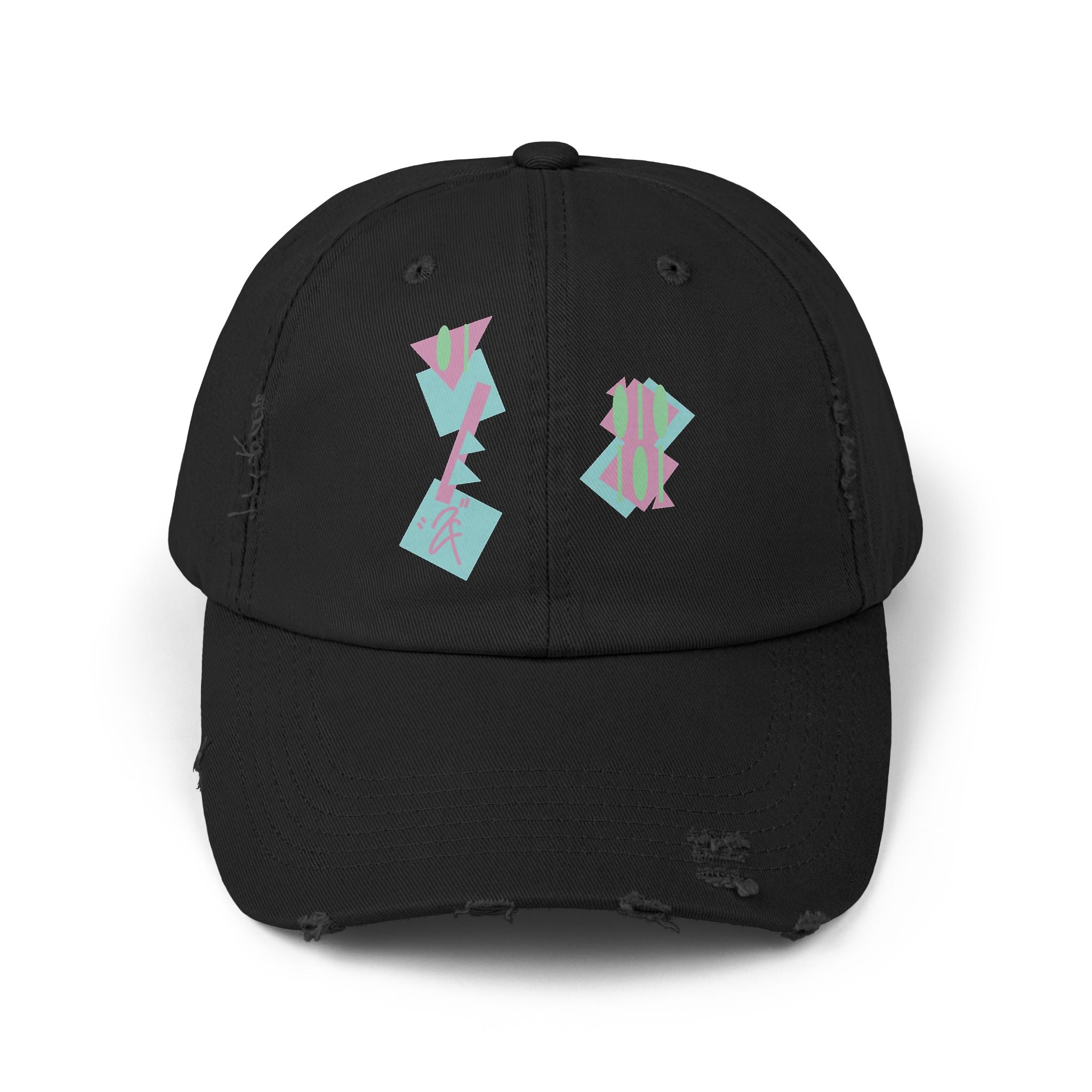 “2Filthi” Filth Wave Zero One Printed Unisex Distressed Cap
