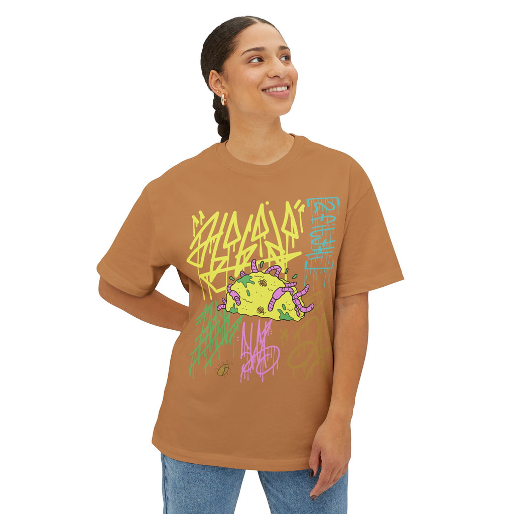 “2Filthi” Slime Fiesta Oversized Boxy Tee