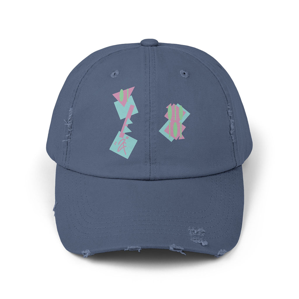 “2Filthi” Filth Wave Zero One Printed Unisex Distressed Cap