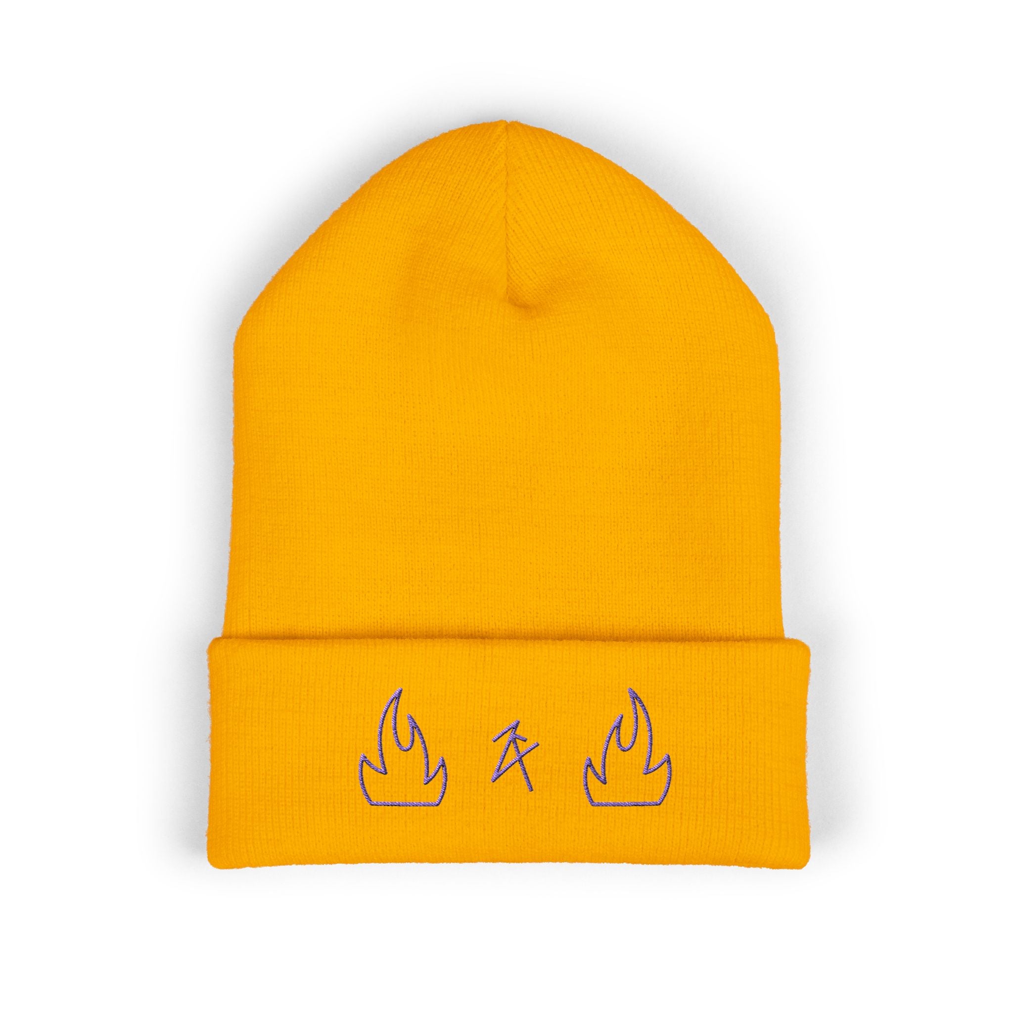 “2Filthi” Embroidered Logo Beanie in Turbo Duck Colorway