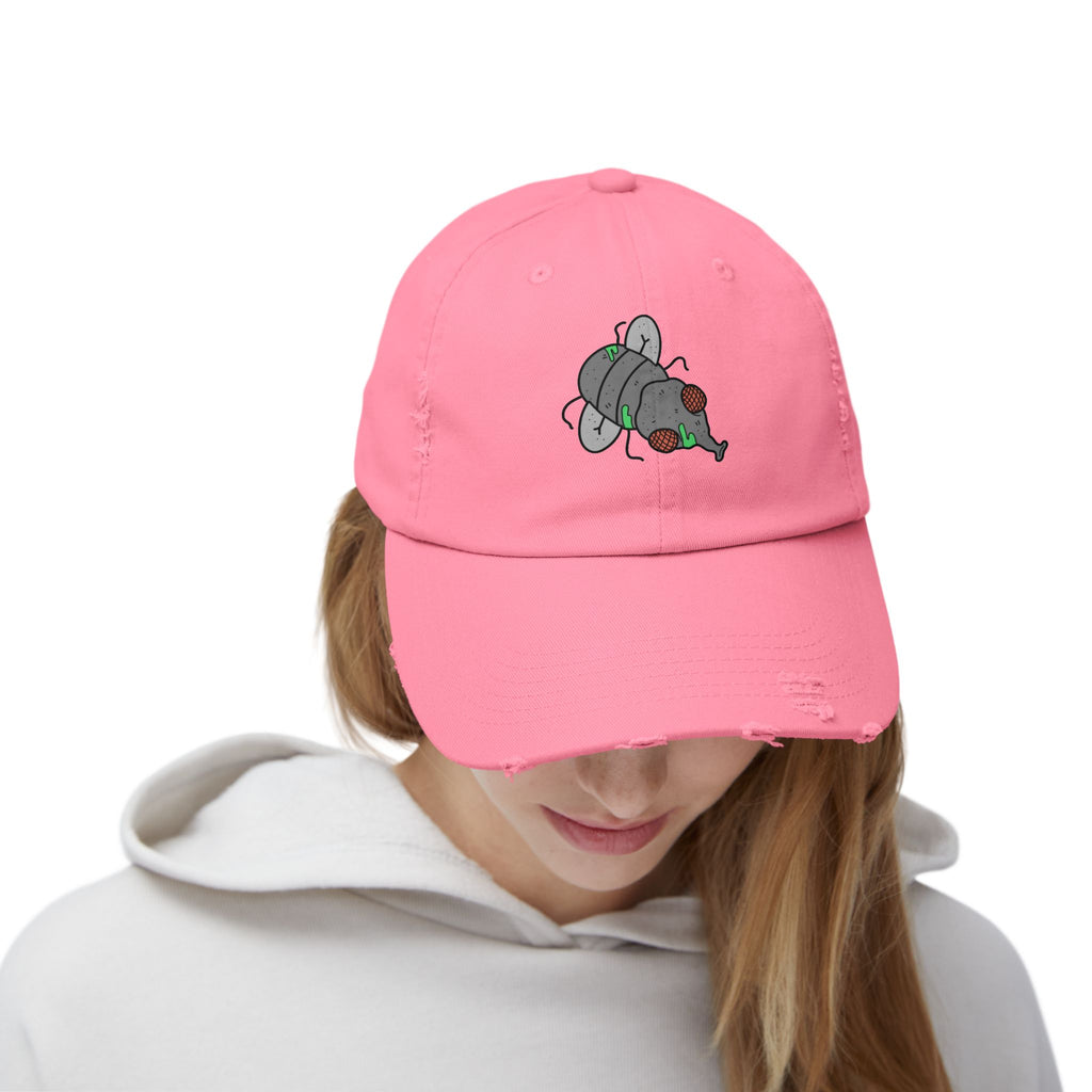 “2Filthi” bit-o-filth Unisex Distressed Cap