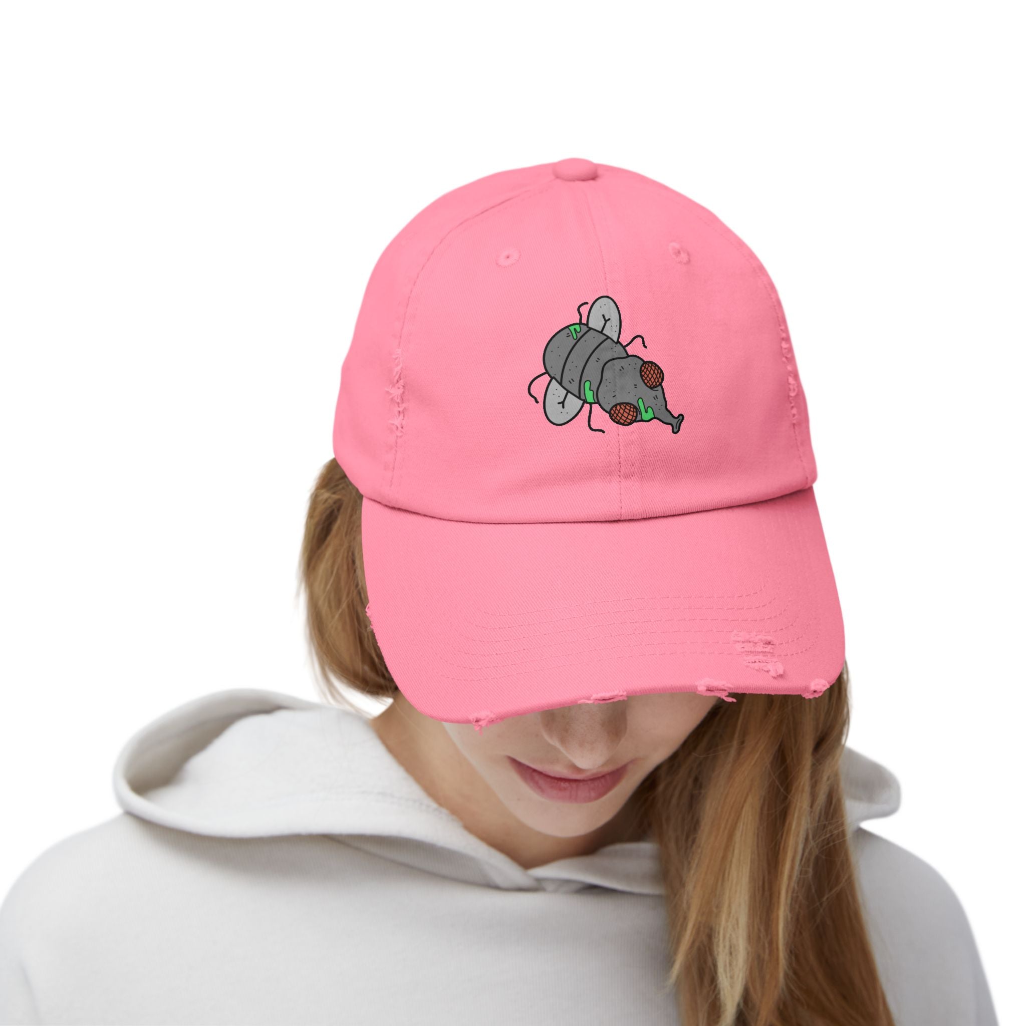 “2Filthi” bit-o-filth Unisex Distressed Cap