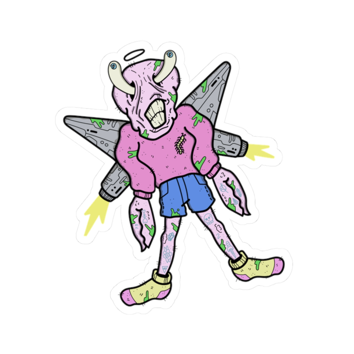 “2Filthi” Too Filthy For This Earth Sticker