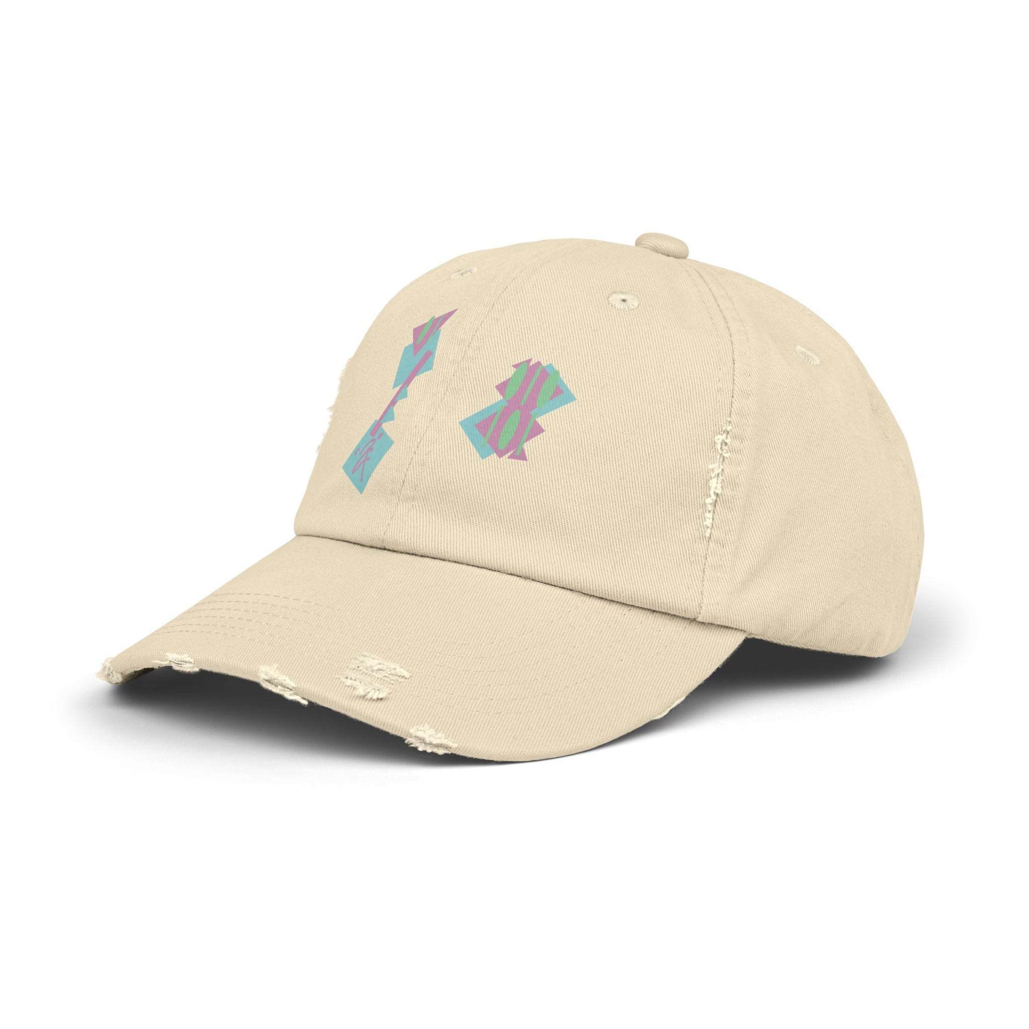“2Filthi” Filth Wave Zero One Printed Unisex Distressed Cap