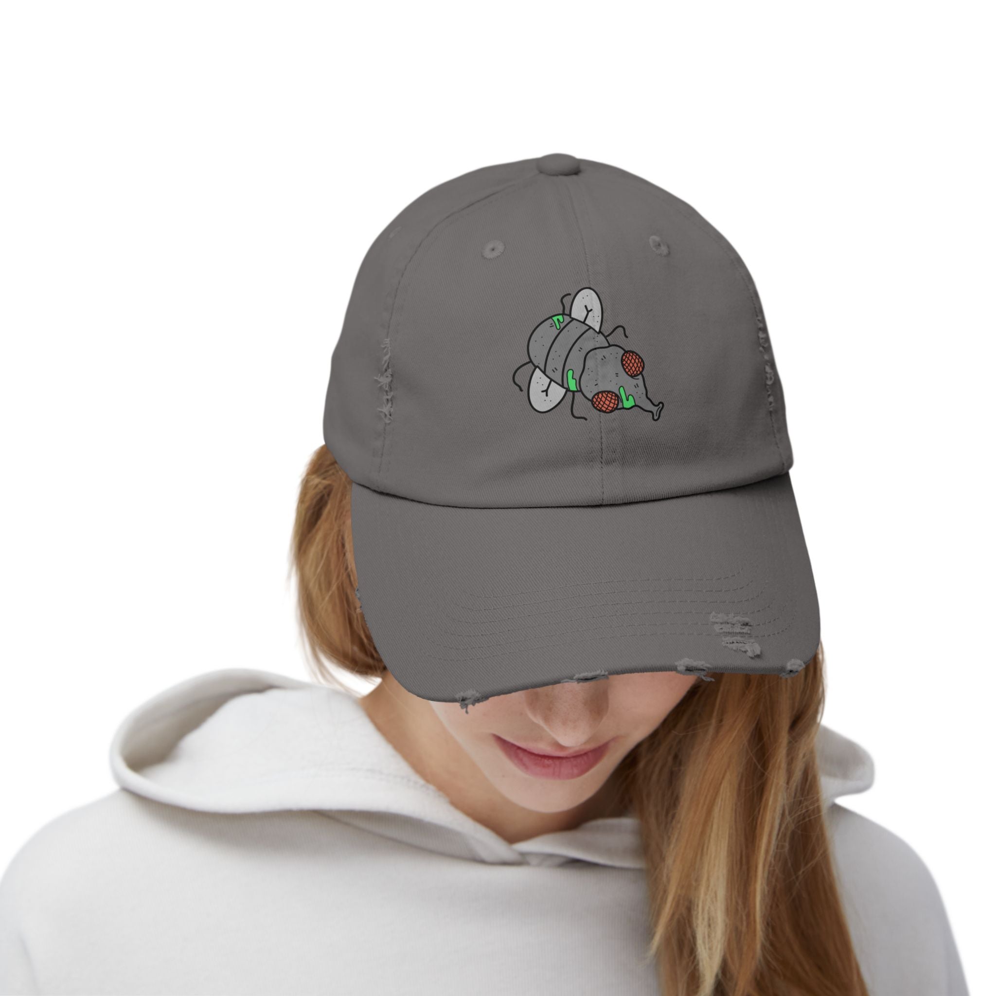 “2Filthi” bit-o-filth Unisex Distressed Cap