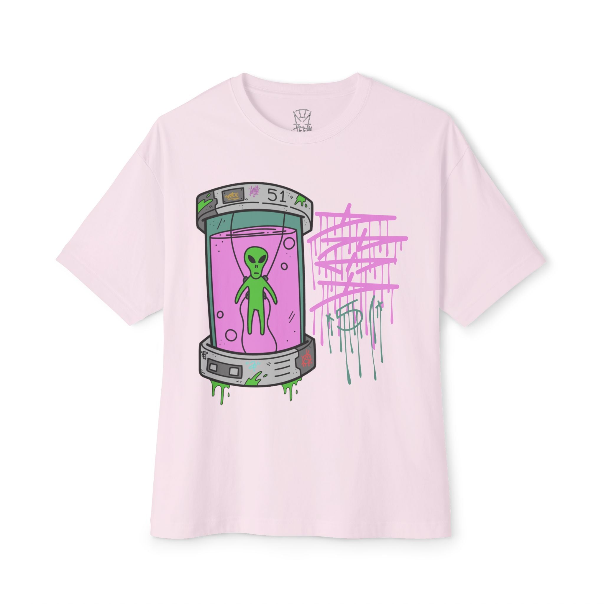 51 Conspiricies boxy style t-shirt by “2 Filthi”