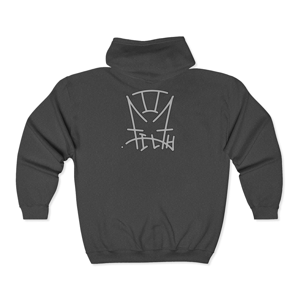 “2Filthi” Bit-o-Filth Unisex Zip up Hoody